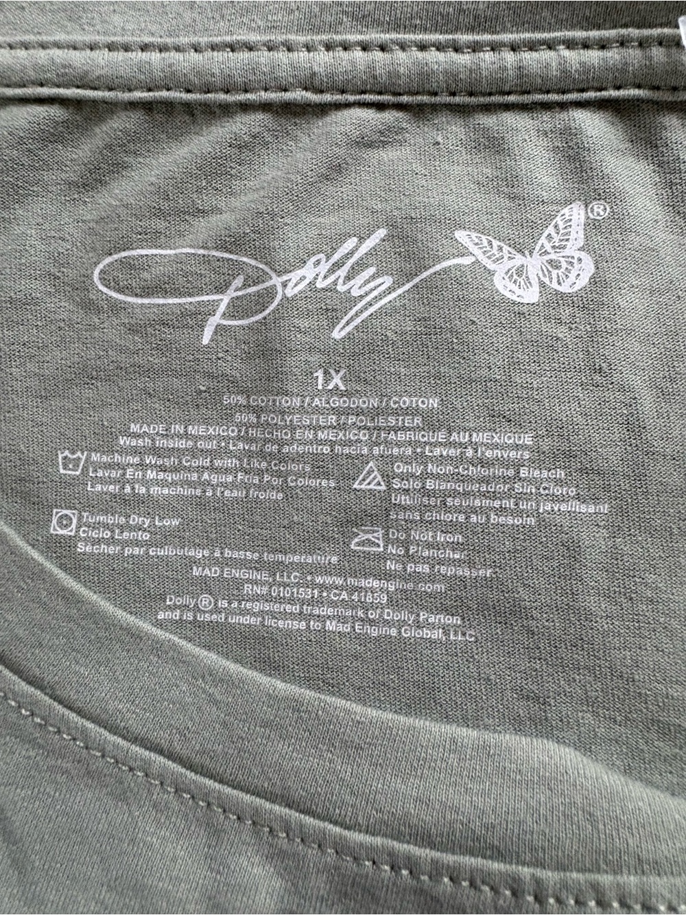 Dolly Parton Tee 1X What Would Dolly Do? - Picture 4 of 6